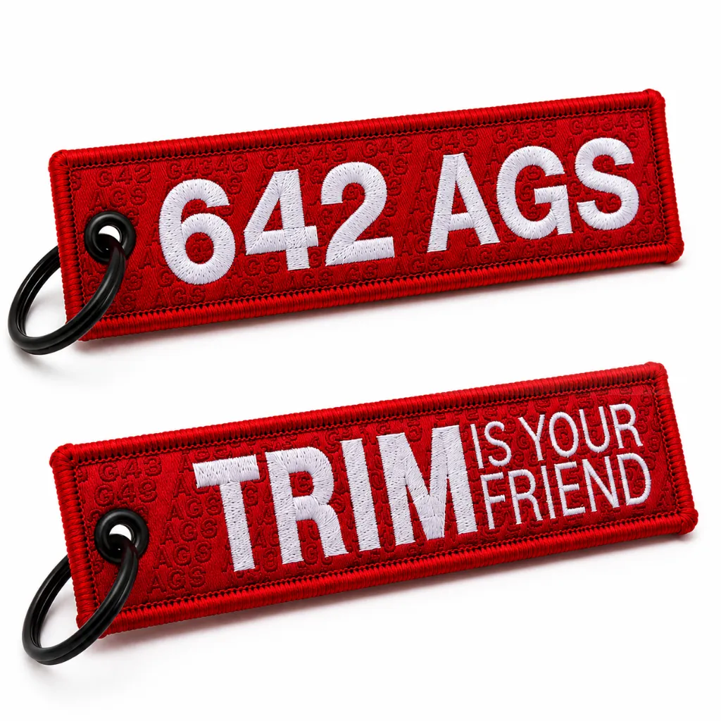 [TAG-642-004] Flight Tag - 'Trim is Your Friend'