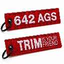 Flight Tag - 'Trim is Your Friend'